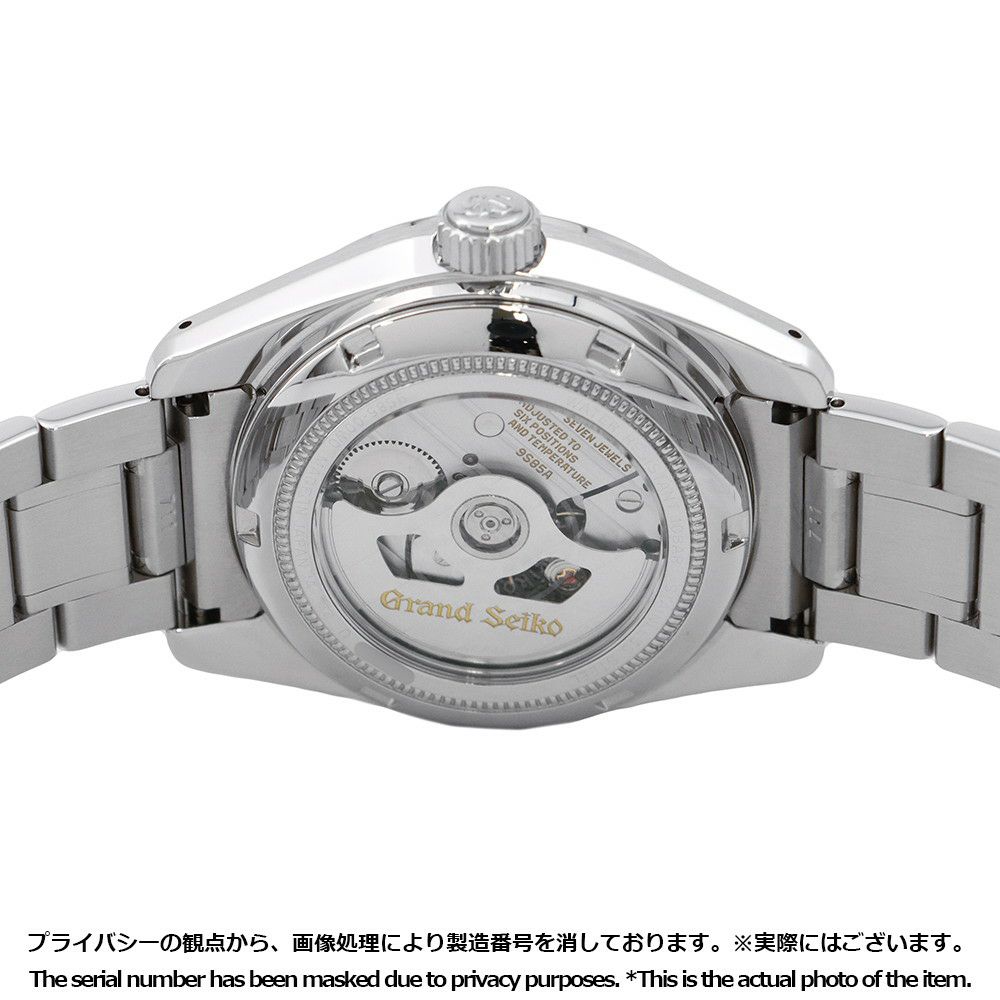 セイコー グランドセイコー メカニカル 9Sハイビート36000 SBGH277 腕時計 マスターショップ限定 シルバー文字盤