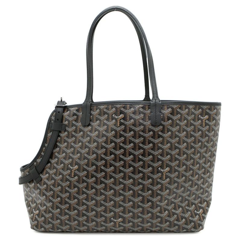 ゴヤール ペットキャリーバッグ シアン・グリ PVC CHIENGPMLTY01CL01P GOYARD 小型犬用 黒