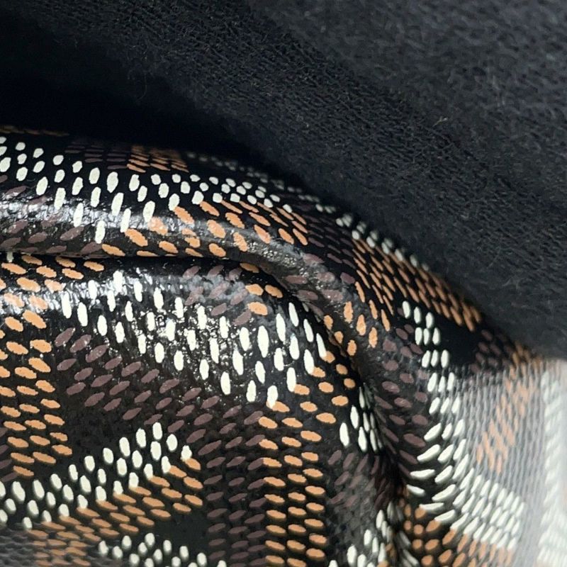 ゴヤール ペットキャリーバッグ シアン・グリ PVC CHIENGPMLTY01CL01P GOYARD 小型犬用 黒