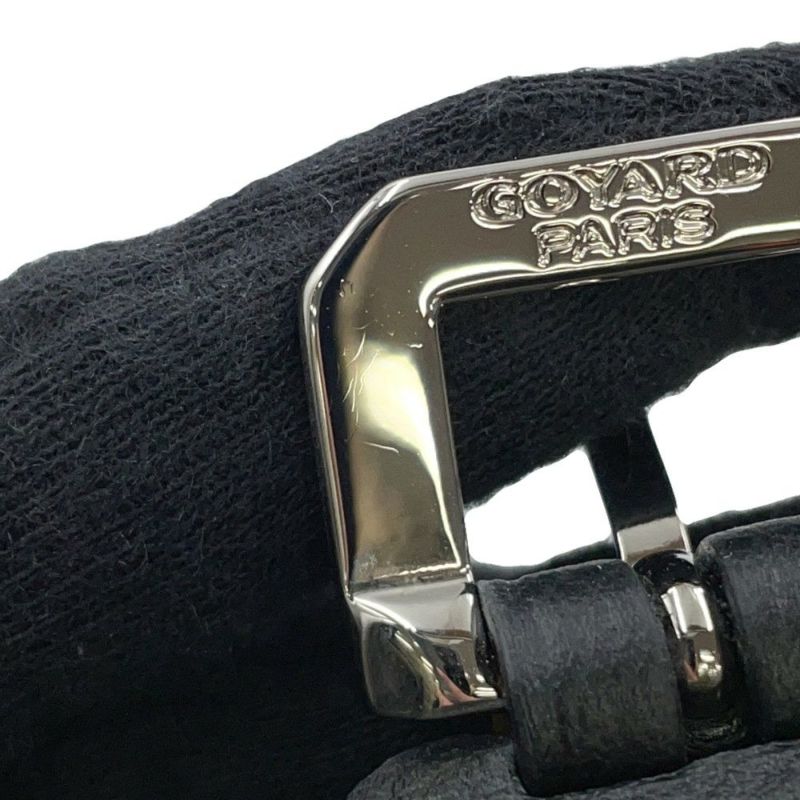 ゴヤール ペットキャリーバッグ シアン・グリ PVC CHIENGPMLTY01CL01P GOYARD 小型犬用 黒