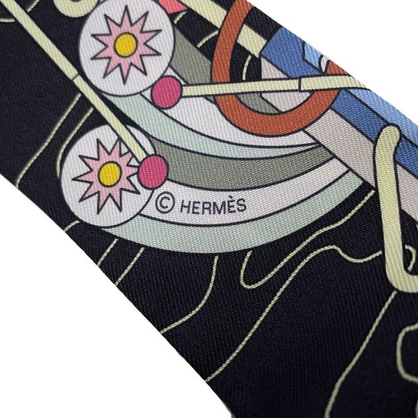 エルメス スカーフ ツイリー オデッセイ Odyssey HERMES シルク
