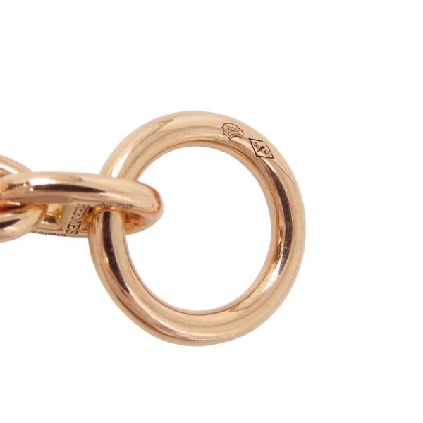 エルメス ブレスレット シェーヌダンクルTPM 26コマ K18PGピンクゴールド HERMES ジュエリー