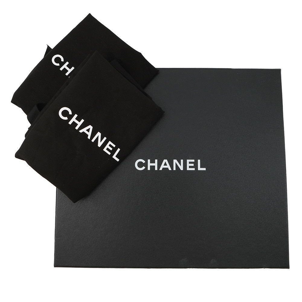 シャネル ショートブーツ ココマーク ツイード フェイクパール レディースサイズ38 G33823 CHANEL 靴 黒 白