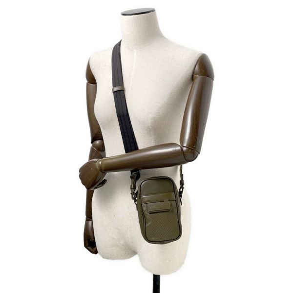 ボッテガヴェネタ ショルダーバッグ レッジェーロ パンチング レザー 566214 BOTTEGA VENETA べルトバッグ