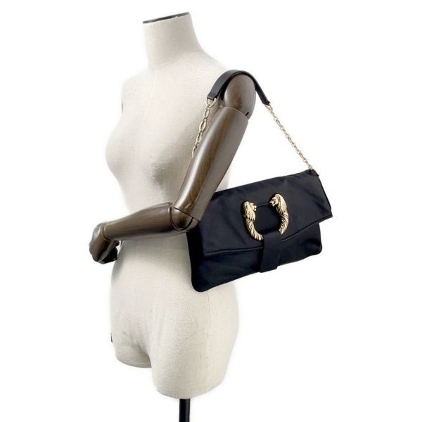 美品　ブルガリ　ショルダー　クラシコ　黒　サテン　ポーチ 管理番号: 240500496624 ブルガリ BVLGARI クラシコ ポシェット