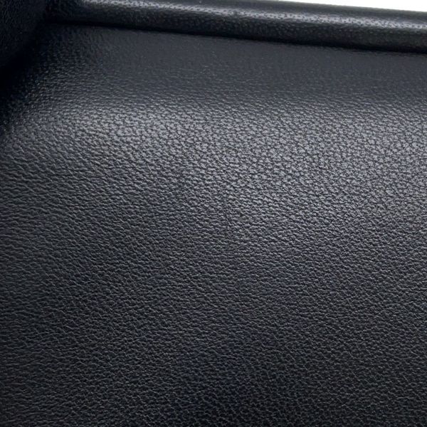 ジミーチュウ チェーンショルダーバッグ ロゴ レザー JIMMY CHOO バッグ 黒