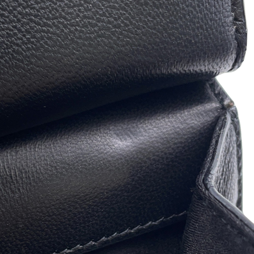 ジミーチュウ チェーンショルダーバッグ ロゴ レザー JIMMY CHOO バッグ 黒