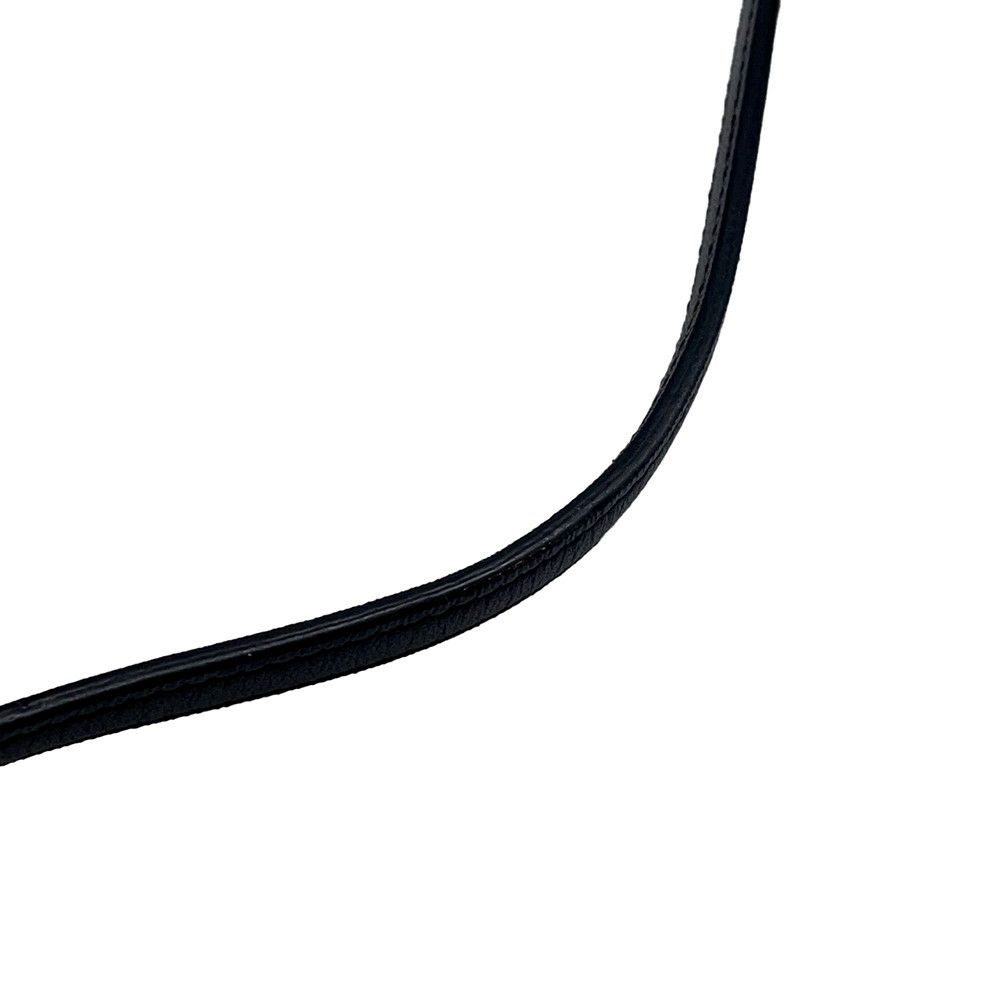 ジミーチュウ チェーンショルダーバッグ ロゴ レザー JIMMY CHOO バッグ 黒