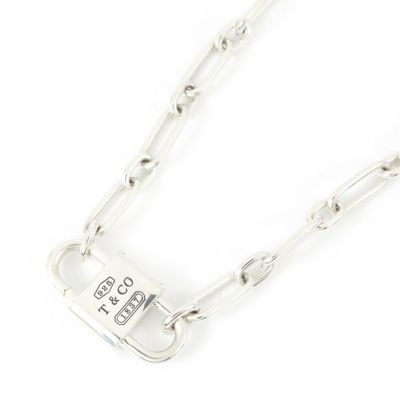 ティファニー 1837 ダブルクロス ネックレス シルバー 925 ET282 0.50CT ファッション ティファニー 1837 ダブルクロス