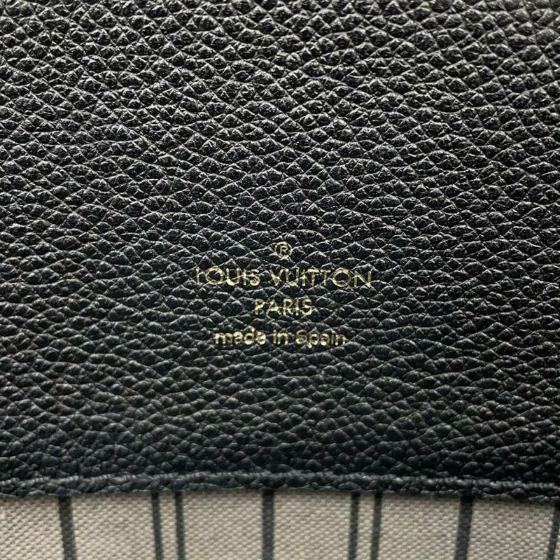 ルイヴィトン ショルダーバッグ モノグラム・アンプラント バガテル M50072 2wayバッグ トートバッグ 黒 ブラック