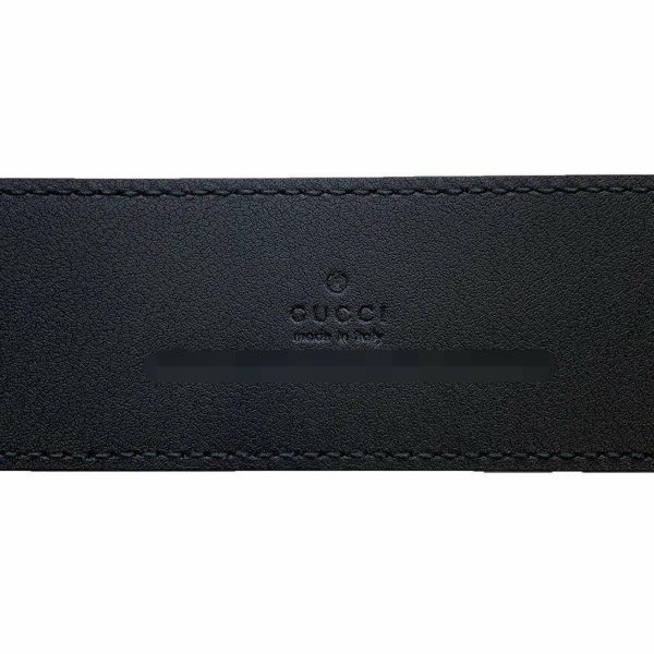 グッチ べルト ダブルG バックル レザー サイズ85 GUCCI メンズ 黒