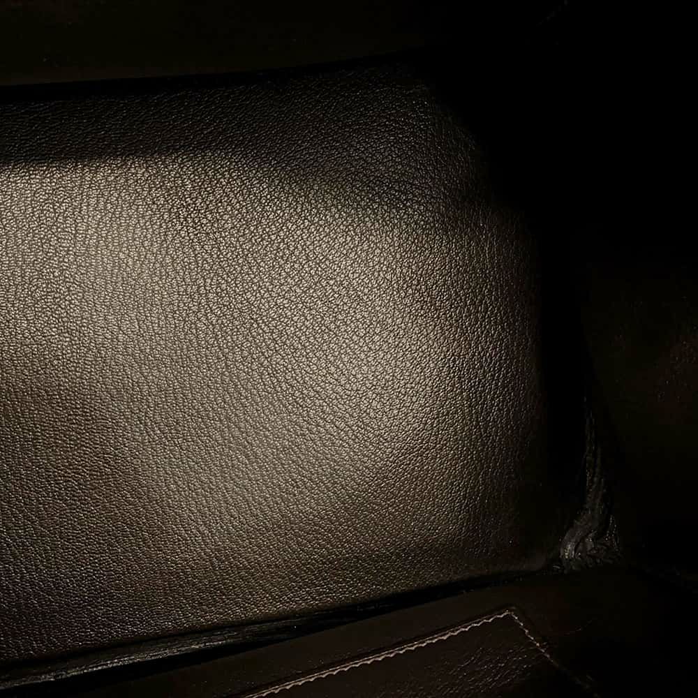 エルメス バーキン35 ショコラ/シルバー金具 アルデンヌ □J刻印 HERMES Birkin ハンドバッグ
