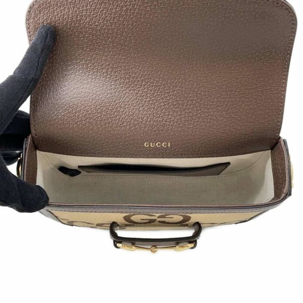 グッチ ショルダーバッグ ホースビット 1955 ジャンボGG 658574 GUCCI バッグ 斜め掛け 2way ウェブ