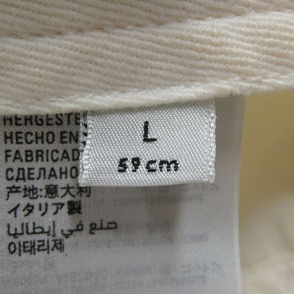 バレンシアガ キャップ コットン サイズL 680748 BALENCIAGA 帽子 白