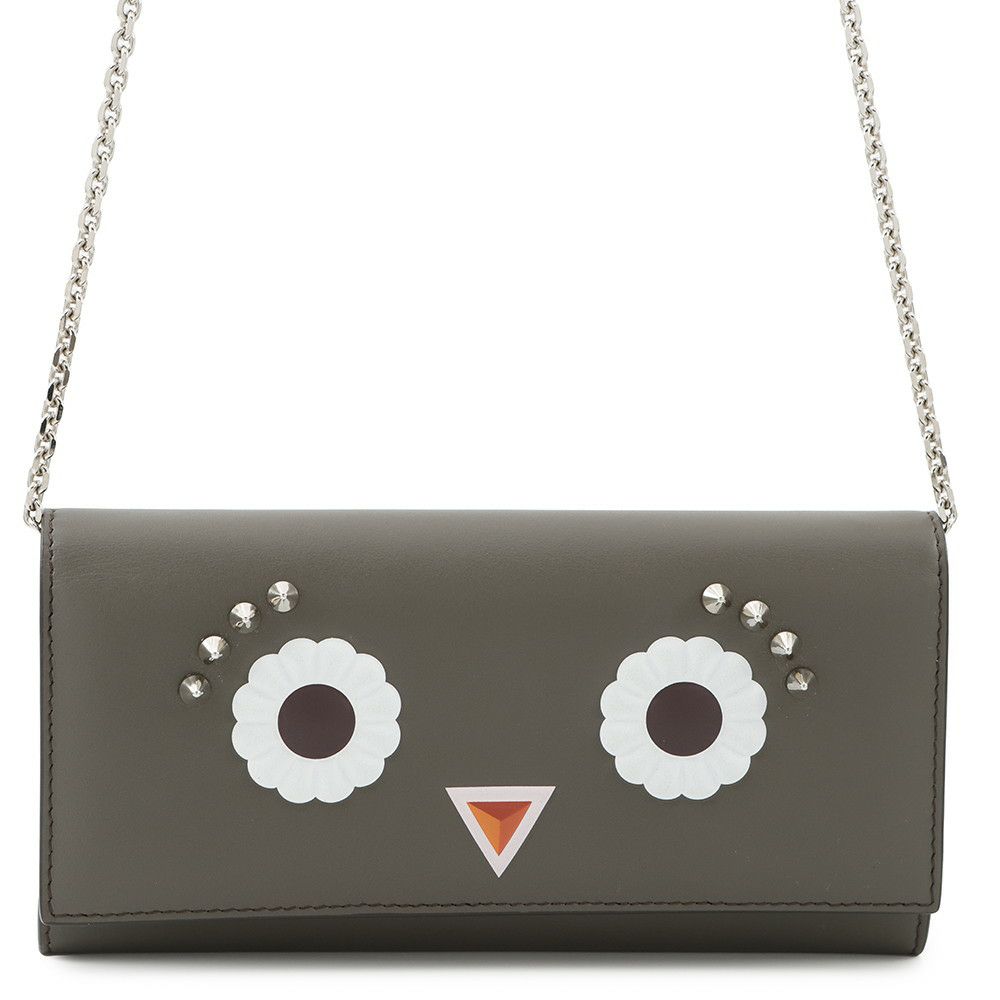 フェンディ チェーンウォレット バグズアイ ロボット BM0365 FENDI  