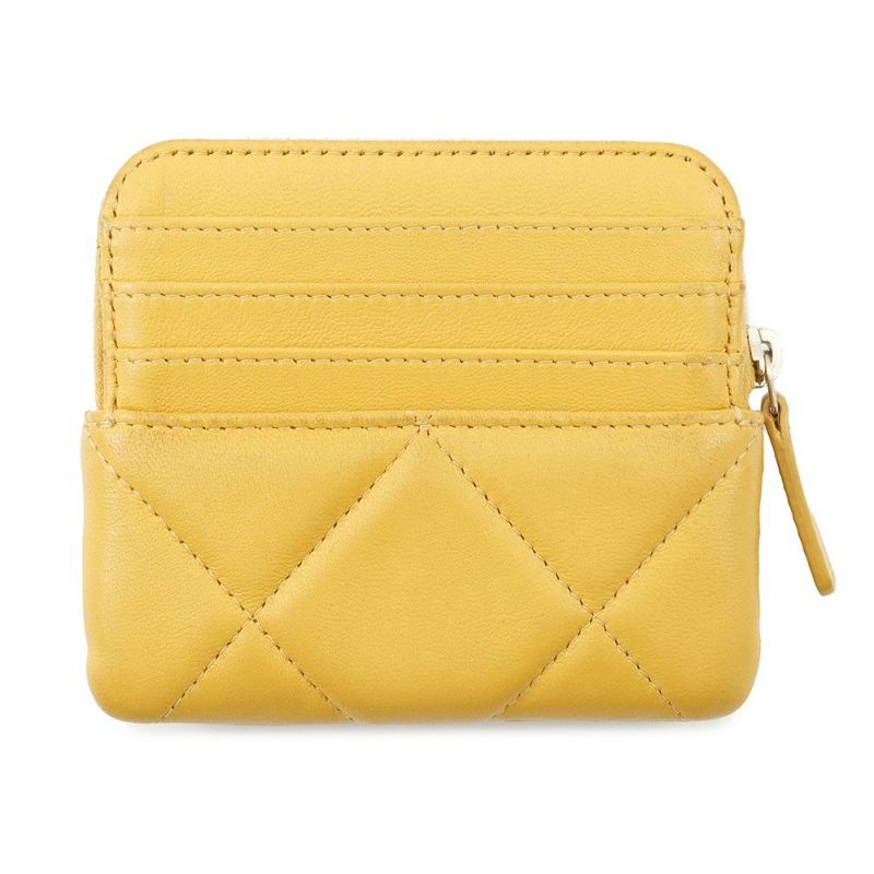 シャネル コインケース ココマーク シャネル19 ジップ コインパース ラムスキン AP2086 CHANEL 財布 小銭入れ