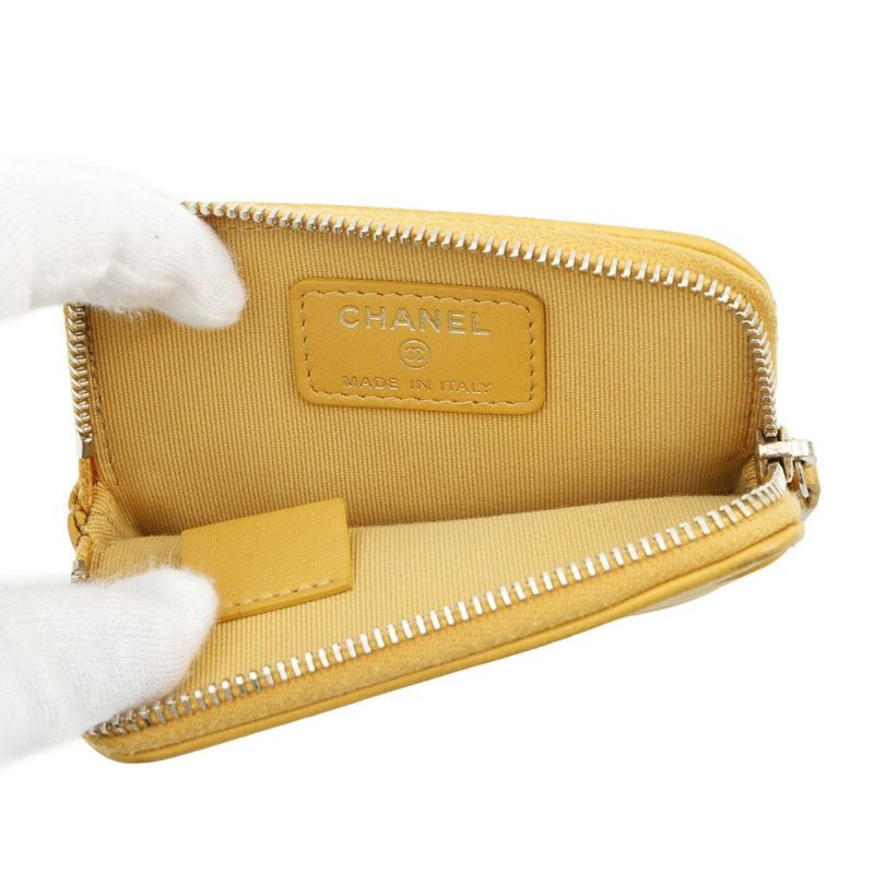 シャネル コインケース ココマーク シャネル19 ジップ コインパース ラムスキン AP2086 CHANEL 財布 小銭入れ