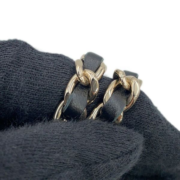 シャネル チェーンショルダーバッグ ココマーク マトラッセ ジャージ CHANEL ノベルティ 黒