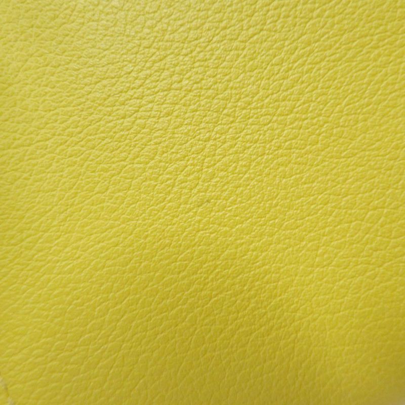 エルメス 長財布 アザップロング シルクイン ライム/シルバー金具 エバーカラー B刻印 財布