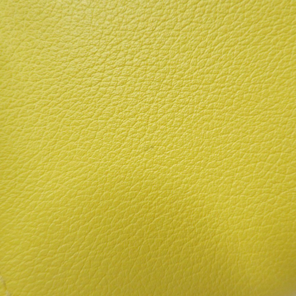 エルメス 長財布 アザップロング シルクイン ライム/シルバー金具 エバーカラー B刻印 財布