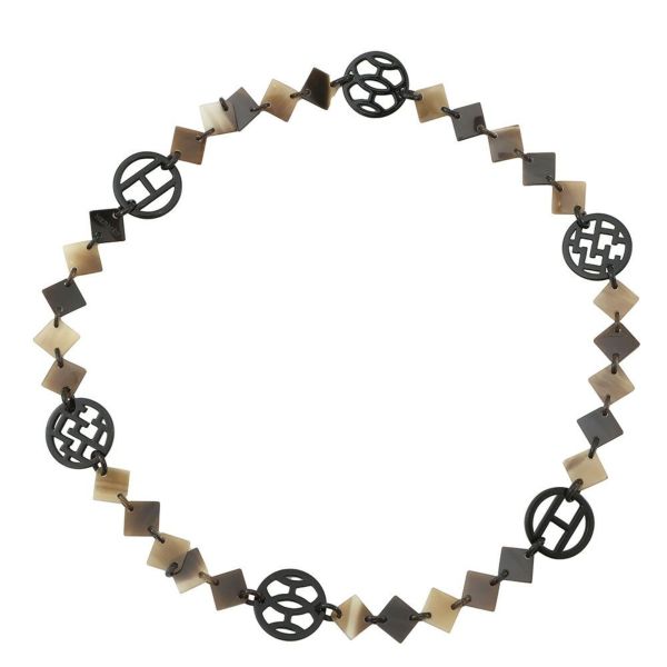 エルメス ネックレス アヴァ バッファローホーン 水牛 HERMES Hava アクセサリー ロングネックレス