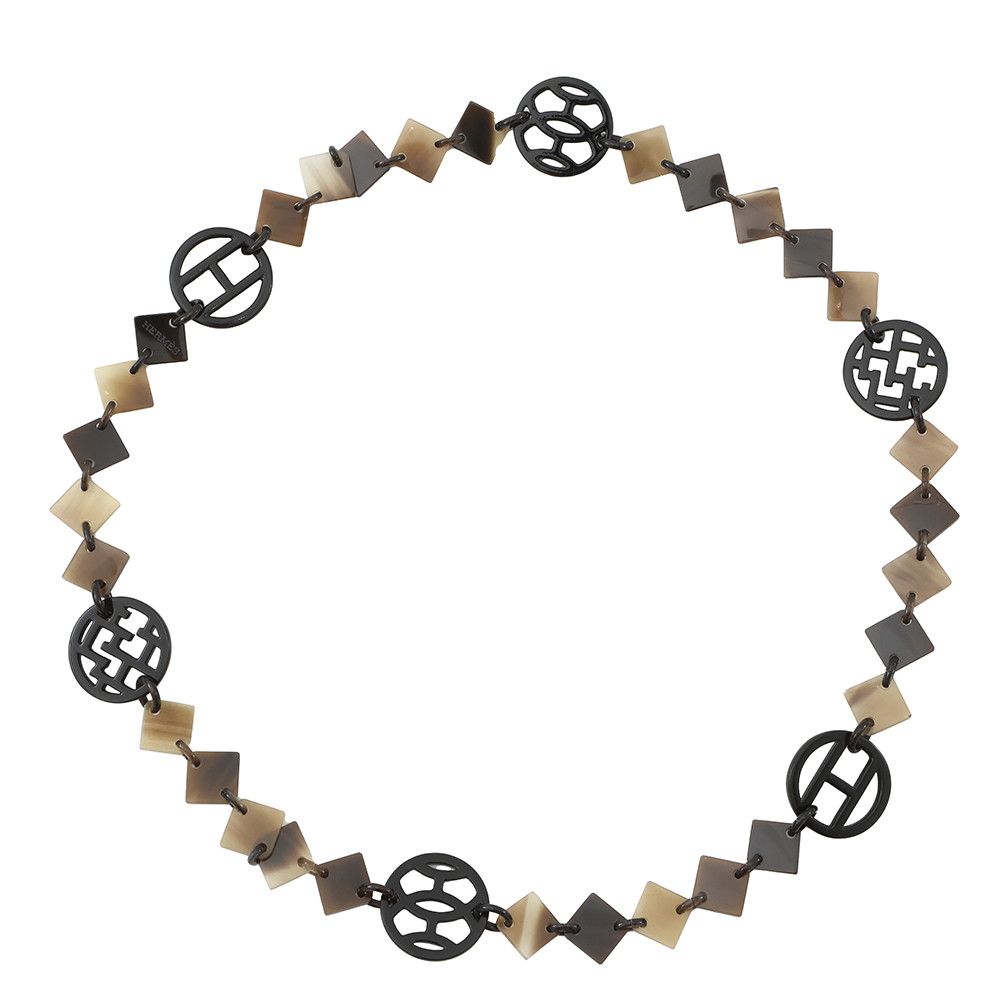 エルメス ネックレス アヴァ バッファローホーン 水牛 HERMES Hava アクセサリー ロングネックレス