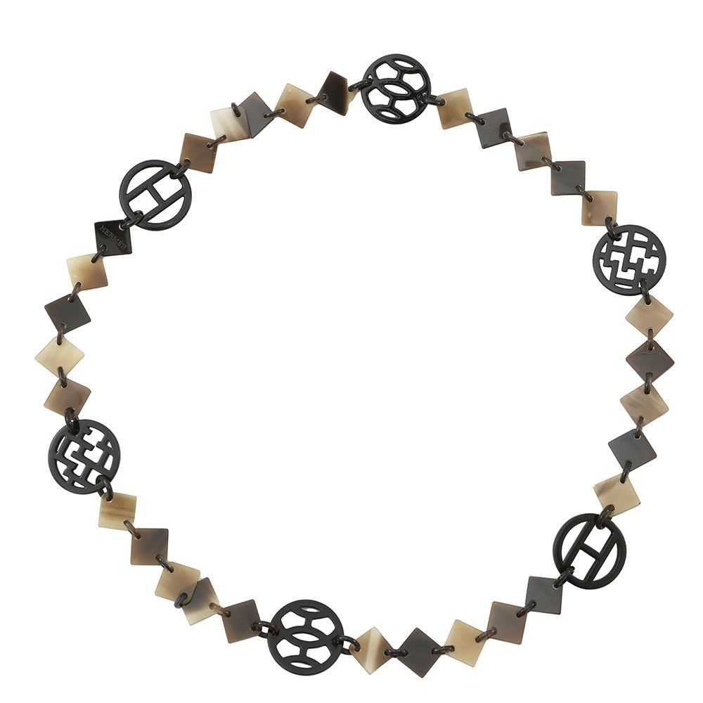 エルメス ネックレス アヴァ バッファローホーン 水牛 HERMES Hava アクセサリー ロングネックレス