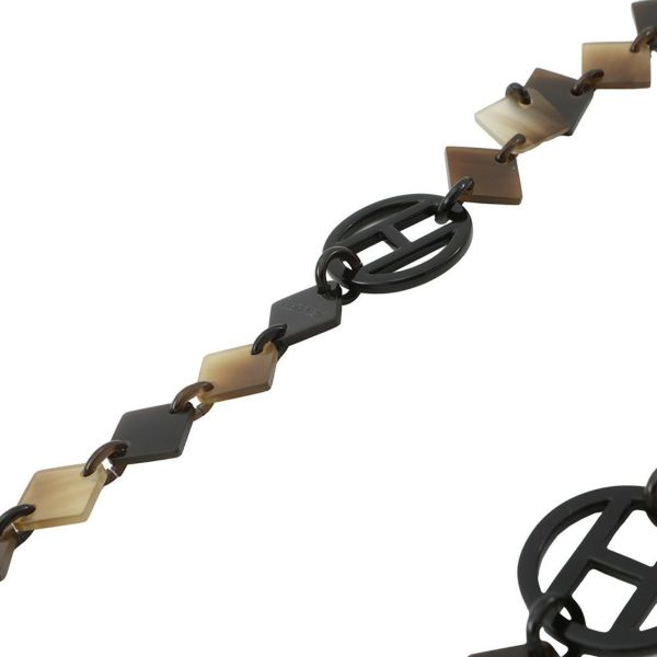 エルメス ネックレス アヴァ バッファローホーン 水牛 HERMES Hava アクセサリー ロングネックレス