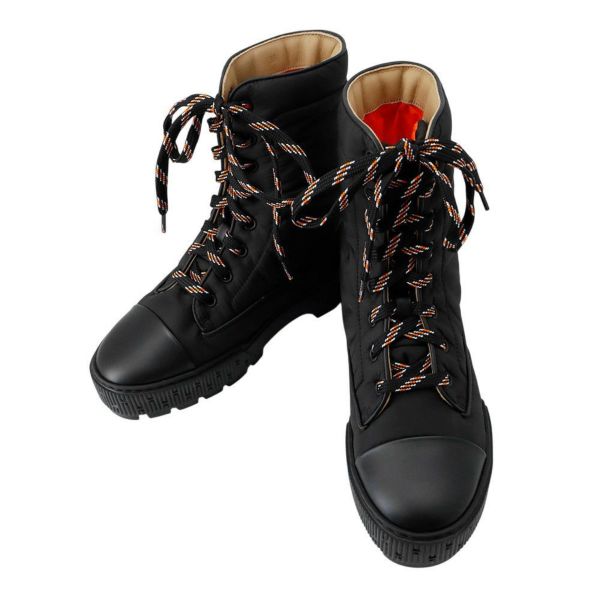 エルメス ブーツ フレッシュ ショートブーツ レディースサイズ36 HERMES 靴 黒