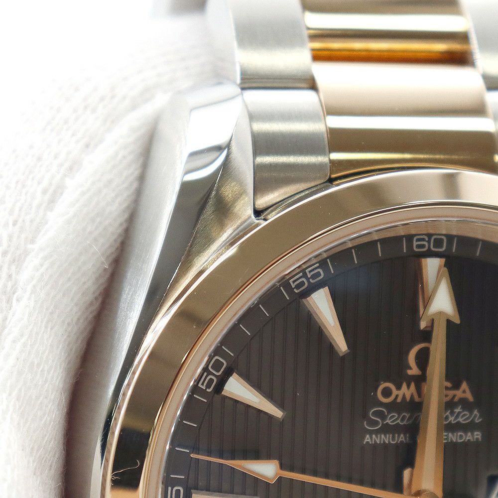 オメガ シーマスター アクアテラ アニュアルカレンダー 231.20.39.22.06.001 OMEGA 腕時計 グレー文字盤