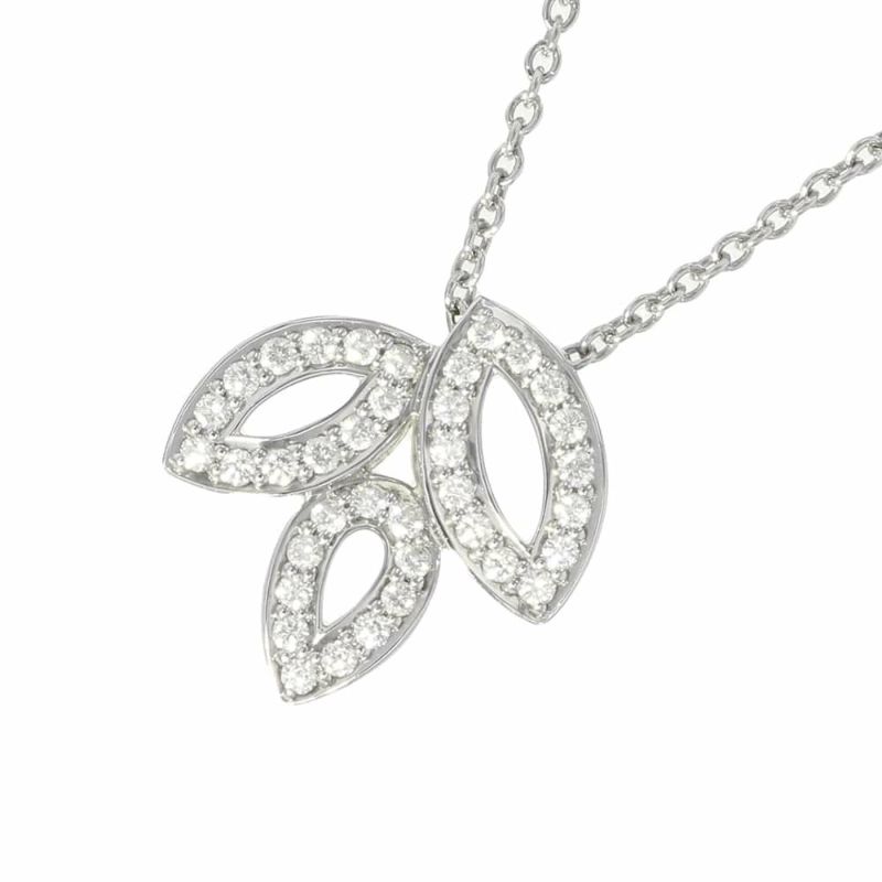 ハリーウィンストン ネックレス リリークラスター ミニ ペンダント ダイヤモンド37P 計約0.19ct PEDPSM1MLC