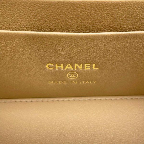 シャネル チェーンショルダーバッグ バニティケース ココマーク マトラッセ ラムスキン AP3044 CHANEL バッグ