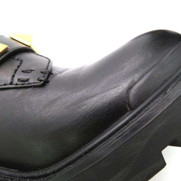ヴァレンティノ・ガラヴァーニ ブーツ ローマンスタッズ レディースサイズ36 VALENTINO 靴 黒 安心保証