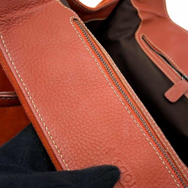 極美品 トッズ Girelli ジレリ レザートートバッグ ハンドバッグ トッズ トートバッグ Girelli ジレリ スエード レザー TOD'S