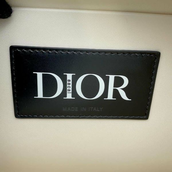 クリスチャン・ディオール ショルダーバッグ サカイコラボ サドルソフトバッグ 1ADHO029USG Dior Sacai 白