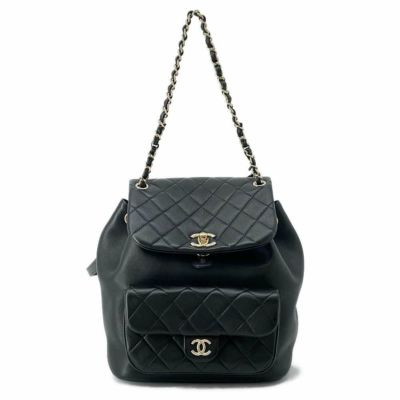 ♡チェーンリュック/ココマーク/黒 楽天市場】CHANEL シャネル ココマーク チェーンショルダー