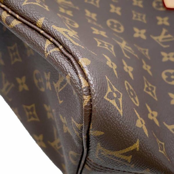 ルイヴィトン トートバッグ モノグラム ネヴァーフルMM ポーチ付き M40995 LOUIS VUITTON ヴィトン