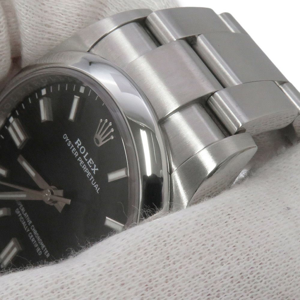 ロレックス オイスターパーペチュアル36 126000 ROLEX 腕時計 ブライトブラック文字盤