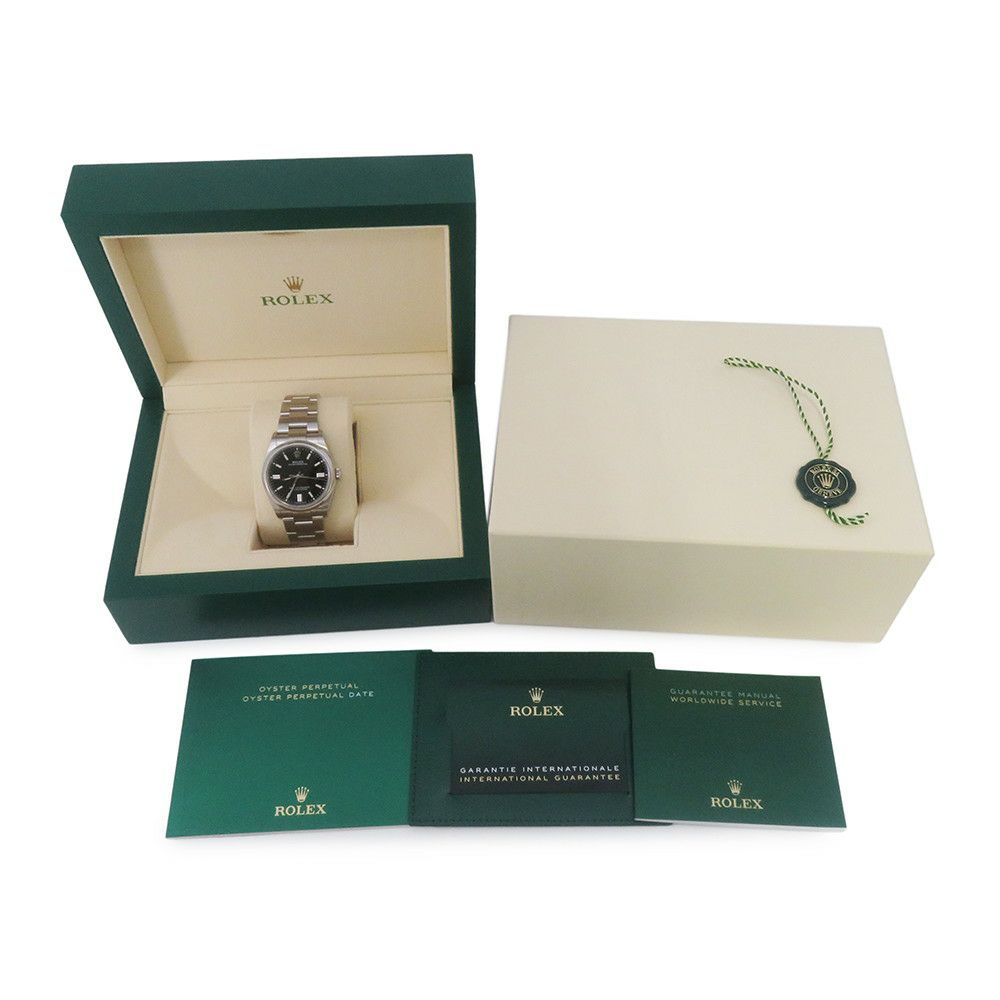 ロレックス オイスターパーペチュアル36 126000 ROLEX 腕時計 ブライトブラック文字盤