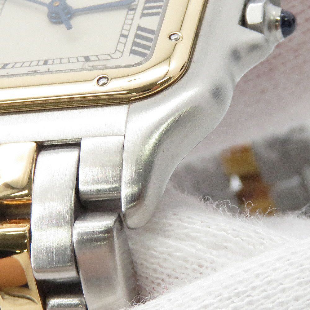 カルティエ パンテール MM 1ロウ 83083241 Cartier 腕時計 アイボリー文字盤 クォーツ