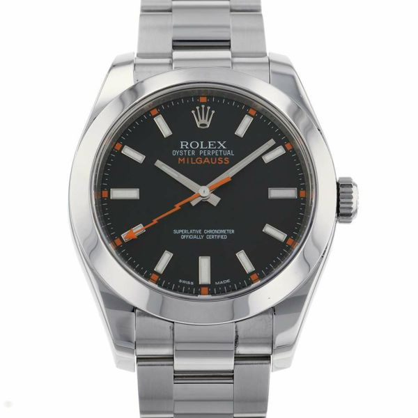 ロレックス ミルガウス ランダムシリアル ルーレット 116400 ROLEX 腕時計 黒文字盤 安心保証 |  中古・新品ブランド販売ギャラリーレア公式通販