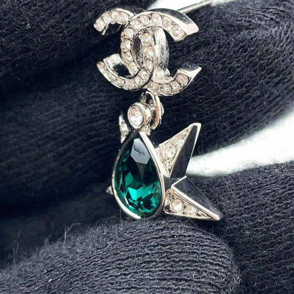 シャネル ピアス ココマーク スター ラインストーン I23 P ABA382 CHANEL アクセサリー