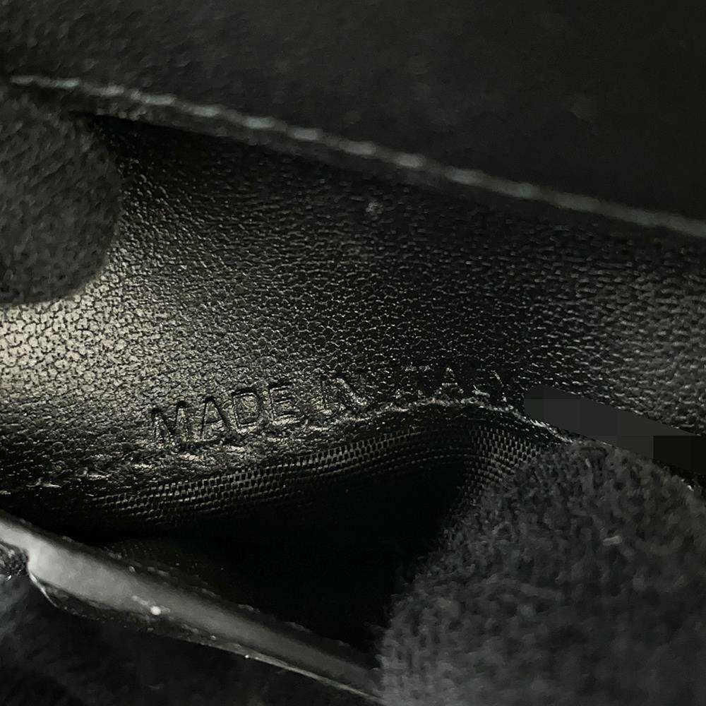 クリスチャン・ディオール 三つ折り財布 サドル ロータスウォレット S5652CBAA Christian Dior 黒