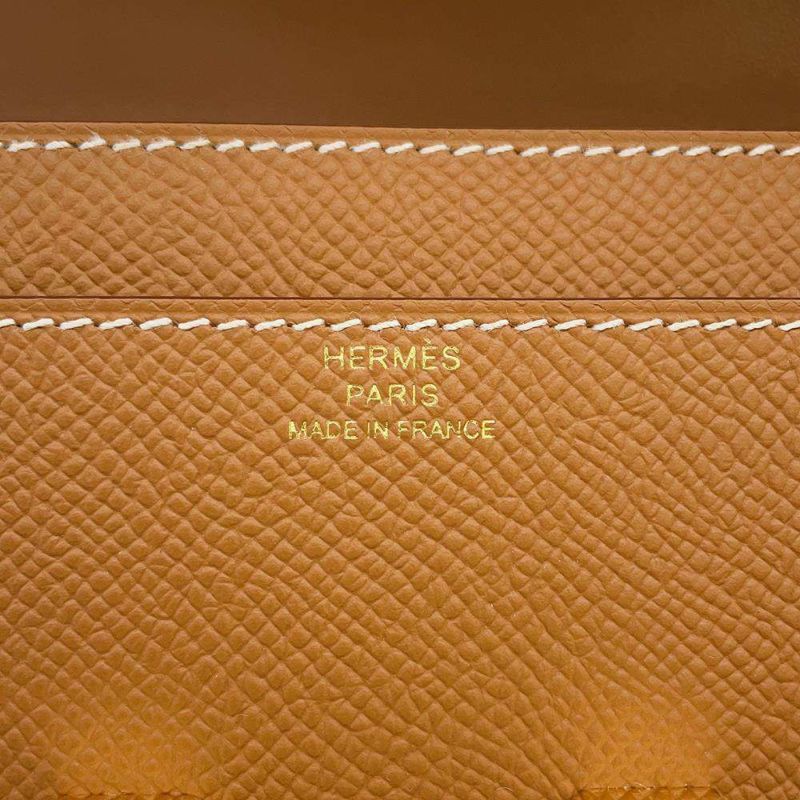 エルメス 長財布 コンスタンス トゥーゴー ロング ゴールド/ゴールド金具 ヴォーエプソン B刻印 財布