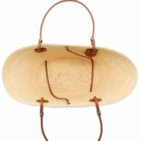 ロエベ ショルダーバッグ アナグラム バスケットバッグ スモール イラカパーム A223T43X02 かごバッグ