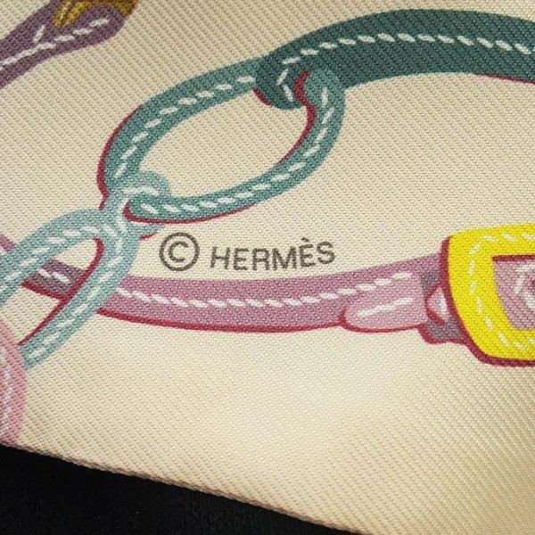 エルメス スカーフ ツイリー ブリッド・ドゥ・ガラアップリケピケ HERMES シルク 2023春夏