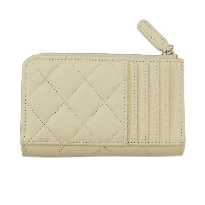 シャネル コインケース マトラッセ ココマーク キャビアスキン AP3179 フラグメント カードケース