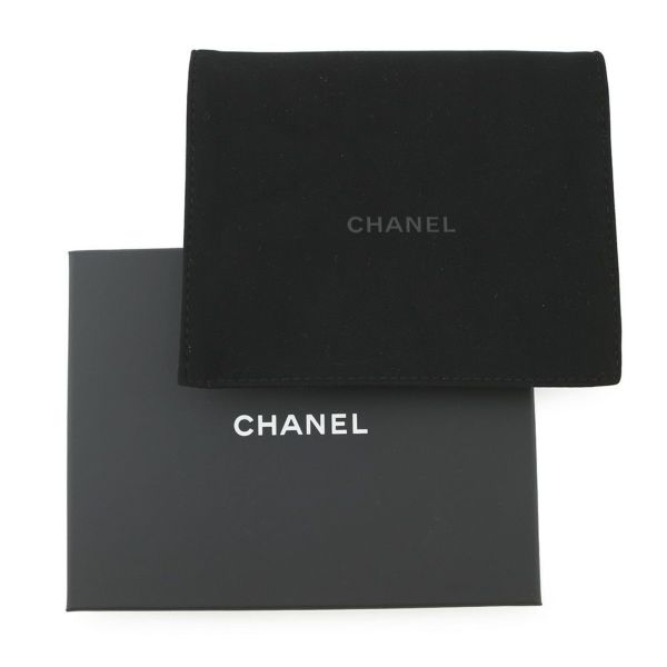 シャネル コインケース マトラッセ ココマーク キャビアスキン AP3179 フラグメント カードケース
