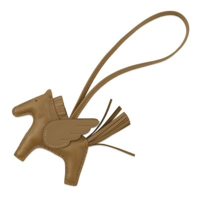 エルメス バッグチャーム ロデオPM ペガサス ゴールド