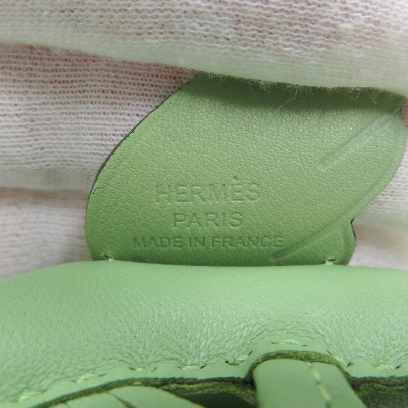 エルメス バッグチャーム ロデオPM ペガサス ヴェールクリケット ラムスキン B刻印 HERMES チャーム オーナメント